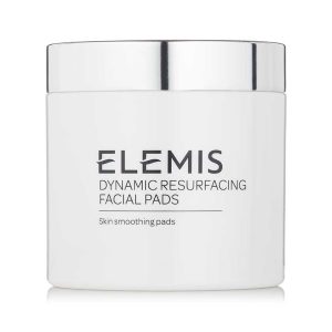 Bilde av Elemis Dynamic Resurfacing Facial Pads pakken, perfekt for å vise produktets klare og tiltalende emballasje på en ren, profesjonell bakgrunn.