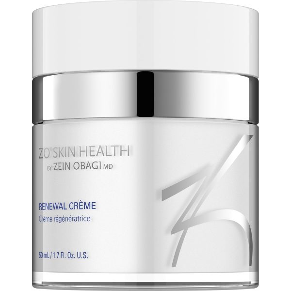 Luksuriøs krukke med ZO Skin Health Renewal Creme, ideell for å revitalisere huden