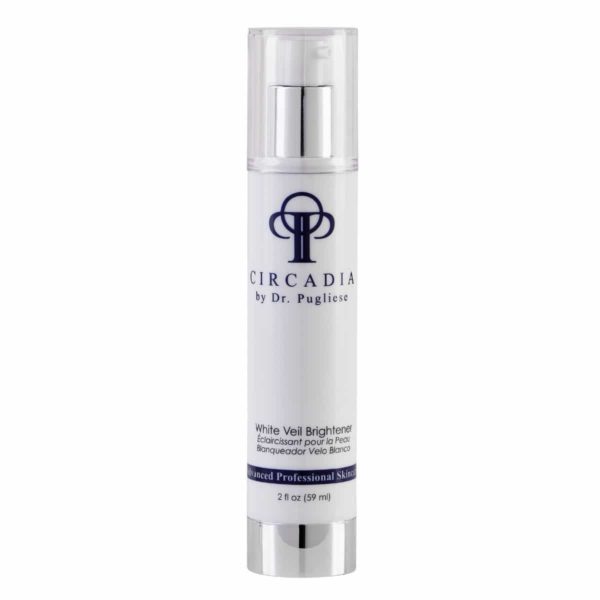 "Bilde av Circadia White Veil Brightener Cream i elegant emballasje, perfekt for å fremme en jevn og glødende hudtone."